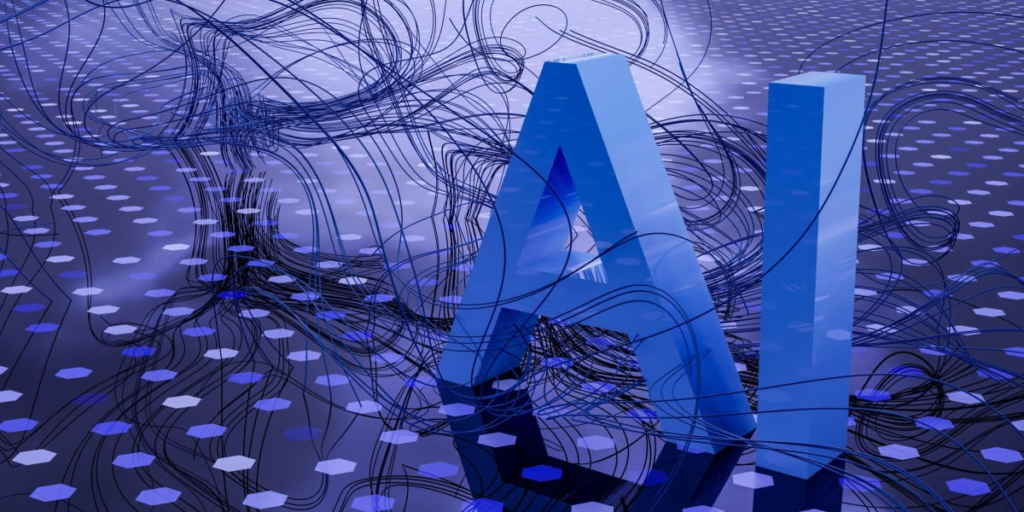 ai and strands to represent creativity